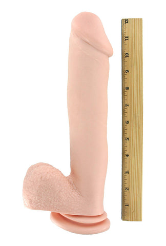 Deep Dickin Derek 12 Inch Dildo with Suction Cup