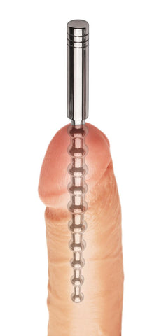 Stainless Steel Beaded Urethral Plug