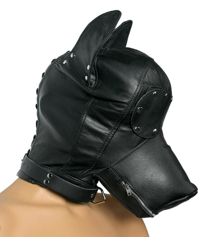 Ultimate Leather Dog Hood