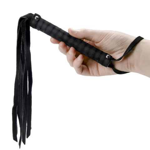 Cat Tails Suede Hand Flogger