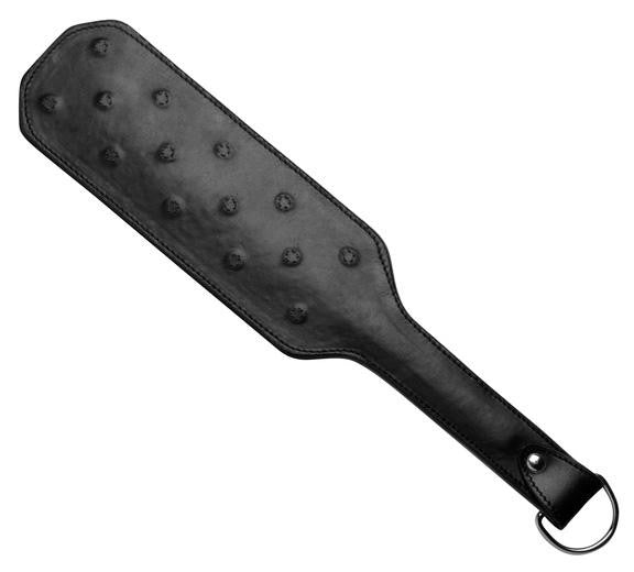 Spiked Leather Fraternity Paddle