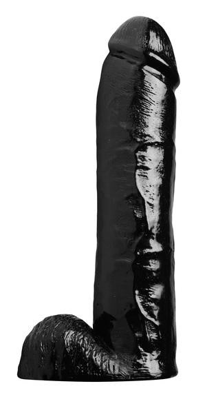 Towering Tyrone 11 Inch Black Dildo