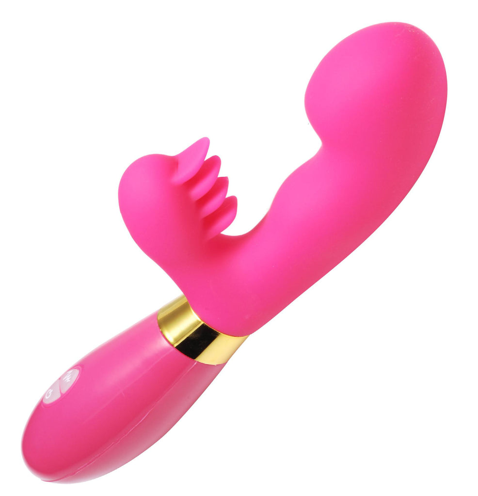 Petal Paradise 10x G-Spot Vibe with Clit Stimulator