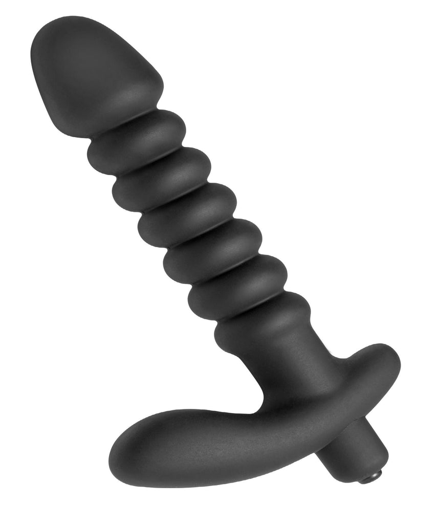 Quest Ribbed Silicone Prostate Vibe