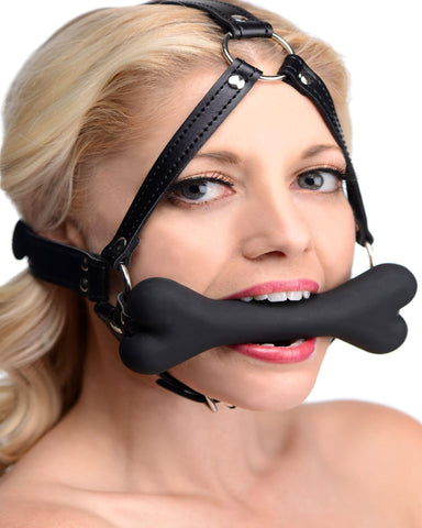 Hound Bone Gag Head Harness