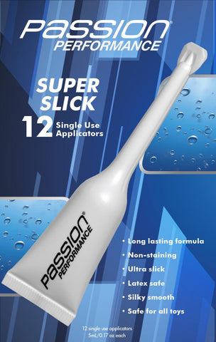 Passion Performance Super Slick Gel .17oz Shooter 12 Pack