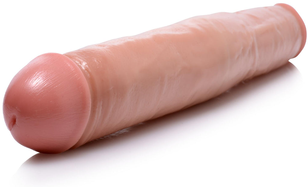 Realistic 17.5 Inch Double Dong - Black