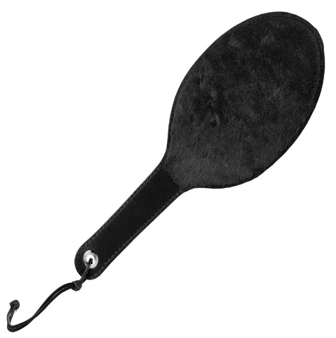 Strict Leather Round Fur Lined Paddle